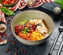 Поке с курицей