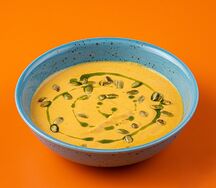 Пряный морковный крем-суп