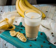 Латте Банановый милкшейк