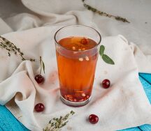 Чай вишня-смородина