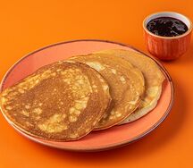 Панкейки с вареньем