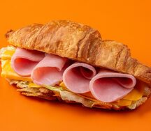 Круассан с ветчиной и сыром