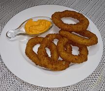 Кольца кальмаров в панировке
