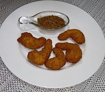 Креветки в панировке