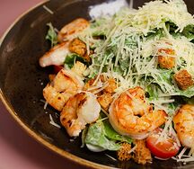 Цезарь с креветками