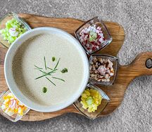 Окрошка с таном