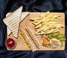 Чип фест с соленьями