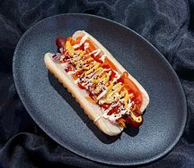 Хот-дог Жадина-говядина