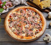 Пицца Prosciutto e Funghi