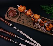 Шашлык из куриной грудки