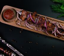 Шашлык из cвинoй мякоти