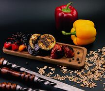 Овощи на мангале