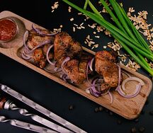 Шашлык из cвинoй шейки