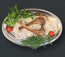 Шашлык из бараньей корейки