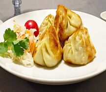 Манты жареные