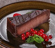 Чизкейк шоколадный