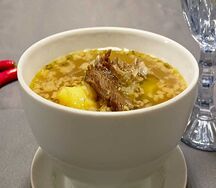 Шурпа с бараниной