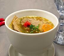 Шурпа с говядиной