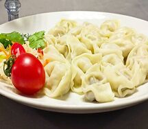 Пельмени отварные