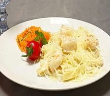 Паста с креветками