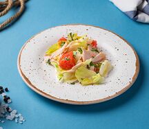 Копченая индейка с грейпфрутом