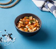 Белая фасоль в томатном соусе