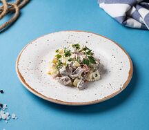 Говядина с овощами и яйцом