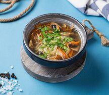 Грибной с лапшой