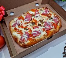 Римская пицца Ветчина и грибы