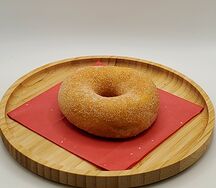 Пончик-донатс яблоко и корица