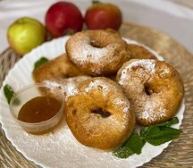 Пончики классические с медом большая