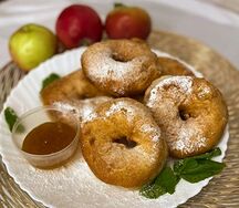 Пончики классические с медом стандартная