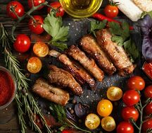 Свиные ребрышки