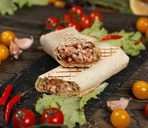 Шаурма куриная в лаваше