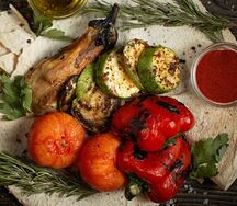 Овощи на углях