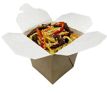 Говядина в соусе терияки Лапша Макси