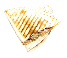 Кесадия с курицей и грибами