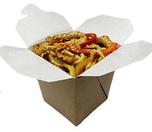 Свинина в соусе терияки Лапша Макси