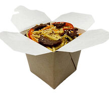 Говядина в сливочном соусе Лапша Макси