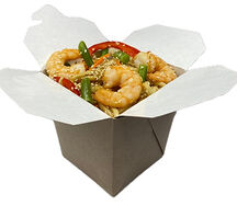 С креветкой в сливочном соусе Лапша Макси