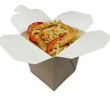 Курица в соусе терияки Лапша Макси