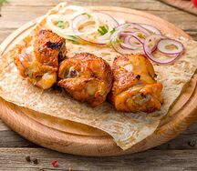 Шашлык из куриного бедра