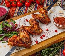 Шашлык из куриных крылышек