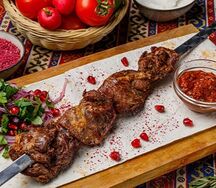Шашлык из бараньей мякоти