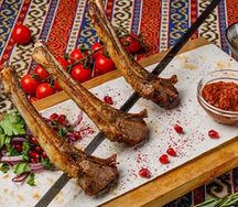 Шашлык из бараньей корейки