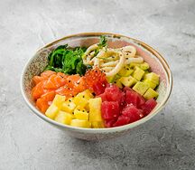 Поке с морепродуктами