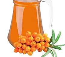 Компот из облепихи и имбиря