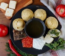 Хинкал даргинский (слоёный) с говядиной