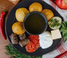 Хинкал кукурузный с говядиной
