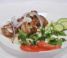 Шашлык из cвинoго карбоната